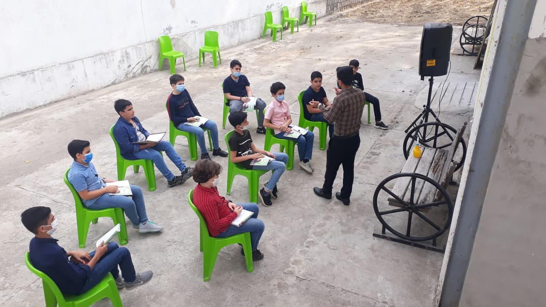 کلاس ایام کرونا