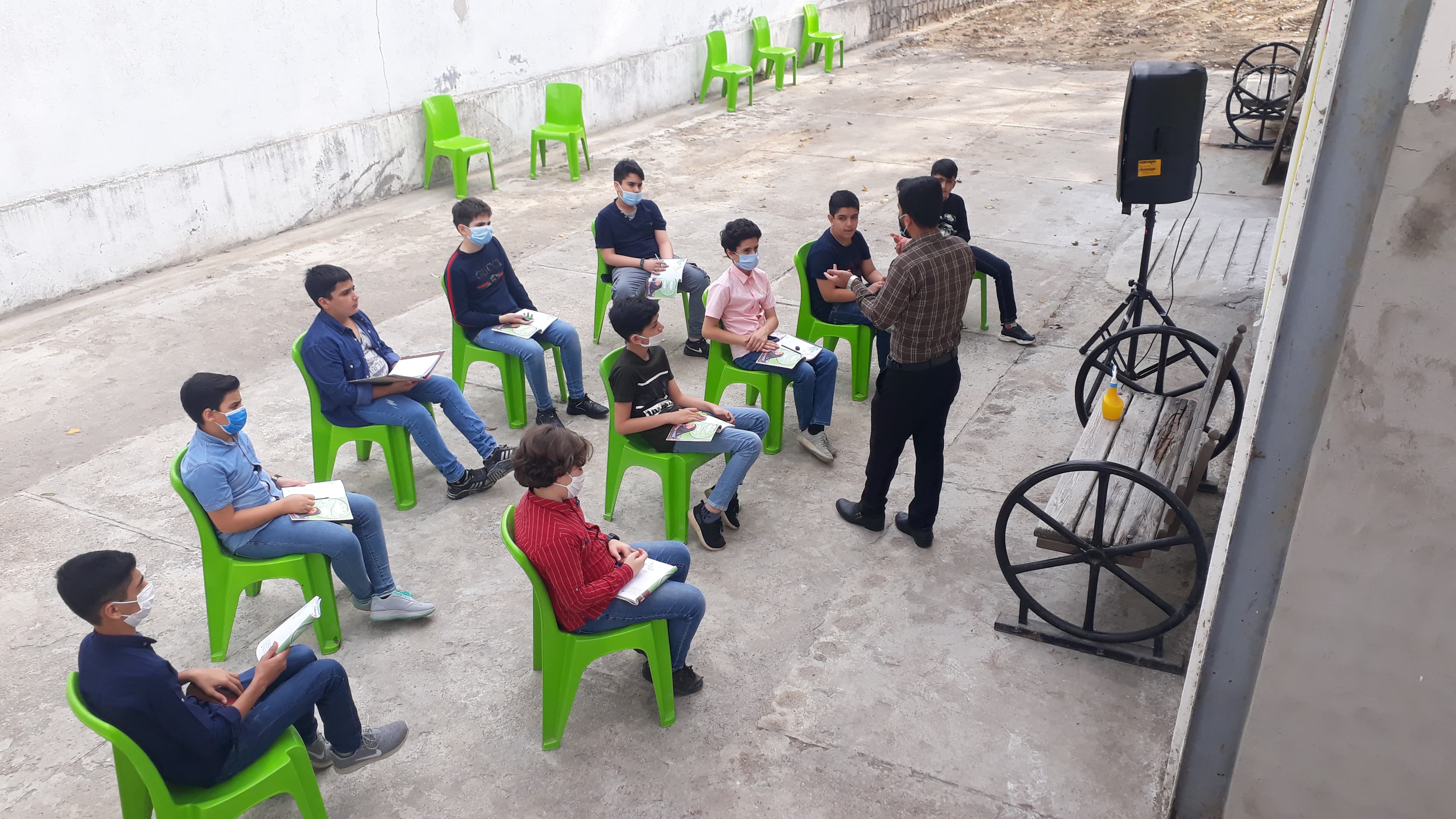 کلاس ایام کرونا